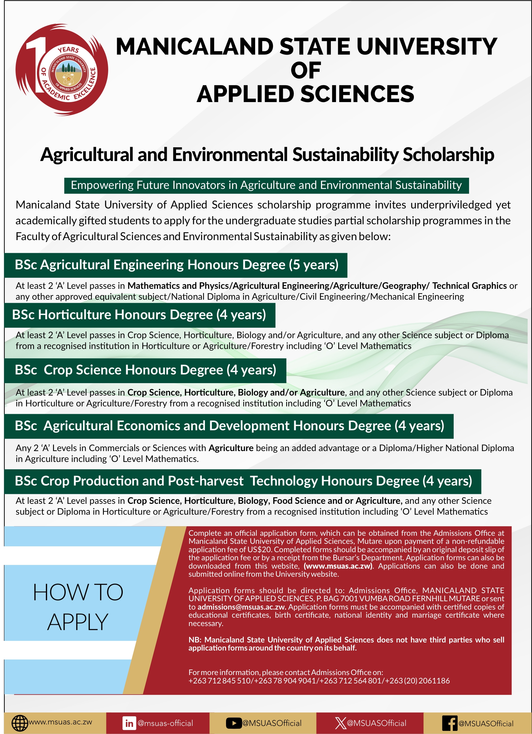 Agriculture