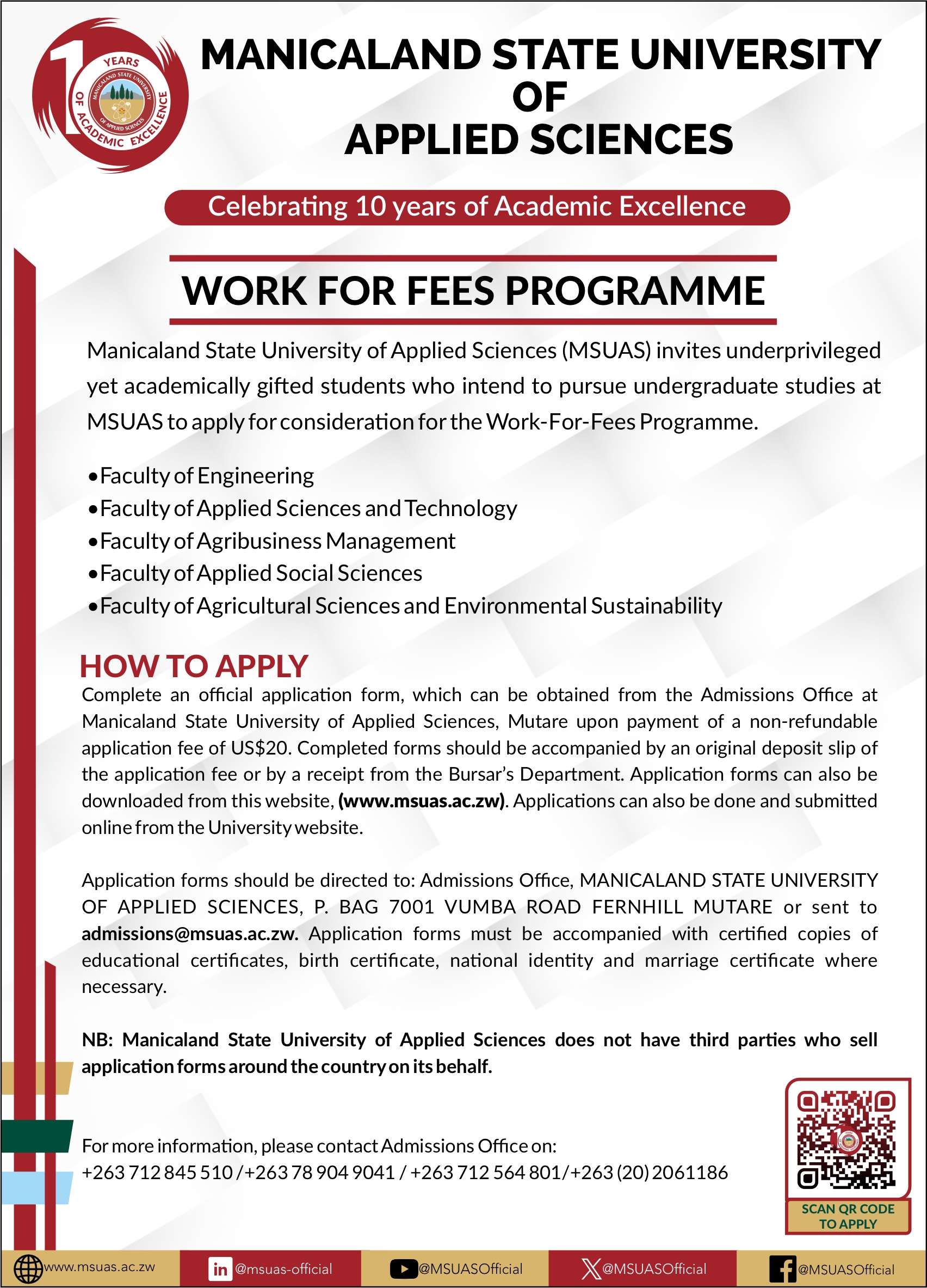 work for fees