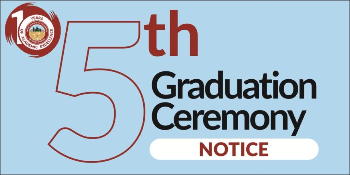 5TH GRADUATION CEREMONY WEBSITE BANNER